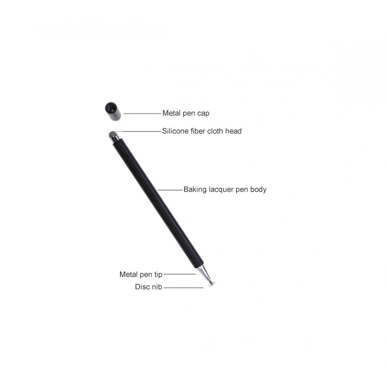 Γραφίδα Αφής Τάμπλετ - Penna Touchscreen Tablet - Black
