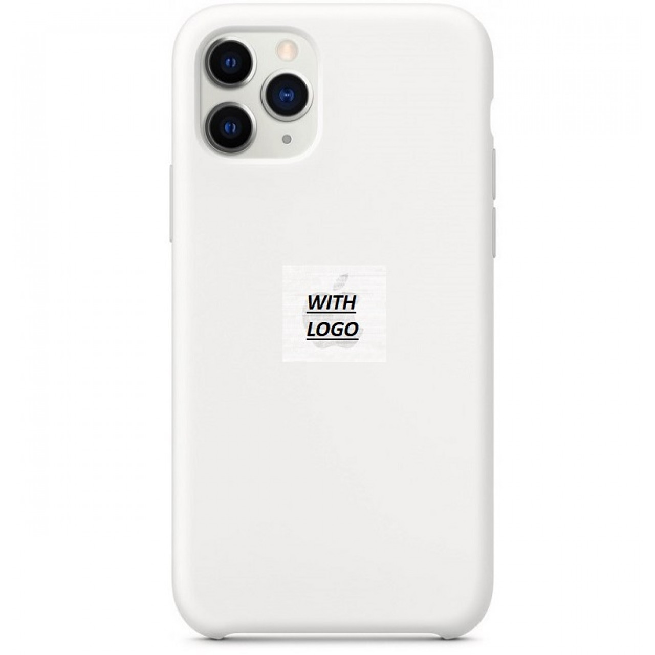 iPhone 11 Pro Θήκη Σιλικόνης - Back Silicone Case White