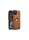 iPhone 13 Mini Θήκη Κινητού από Οικολογικό Δέρμα - Back Leather Case Brown