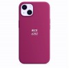Θήκη Σιλικόνης iPhone 13 Mini - Back Case Silicone Rose Red