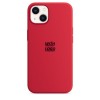 Θήκη Σιλικόνης iPhone 13 Mini - Back Case Silicone Red