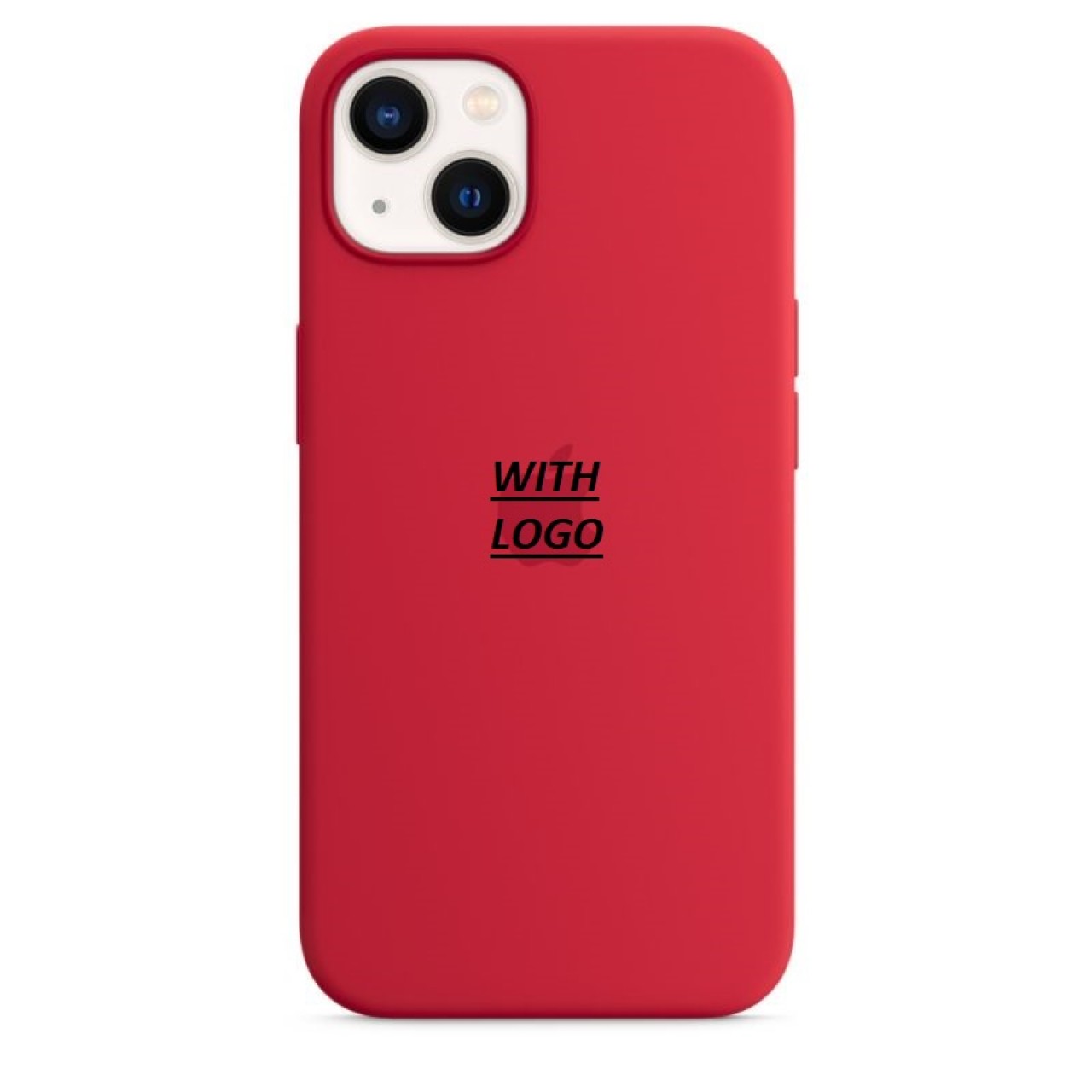 Θήκη Σιλικόνης iPhone 13 - Back Case Silicone Red