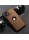 iPhone 13 Θήκη Κινητού από Οικολογικό Δέρμα - Back Leather Case Brown
