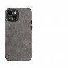 Θήκη με προστασία κάμερας Shockproof Lampskin Leather BackCase iPhone 14 Plus - Black