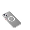 Θήκη Σιλικόνης Armor MagSafe με Προστασία Κάμερας iPhone 14 Pro - Matte White Red