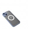 Θήκη Σιλικόνης Armor MagSafe με Προστασία Κάμερας iPhone 14 - Matte Blue Grey