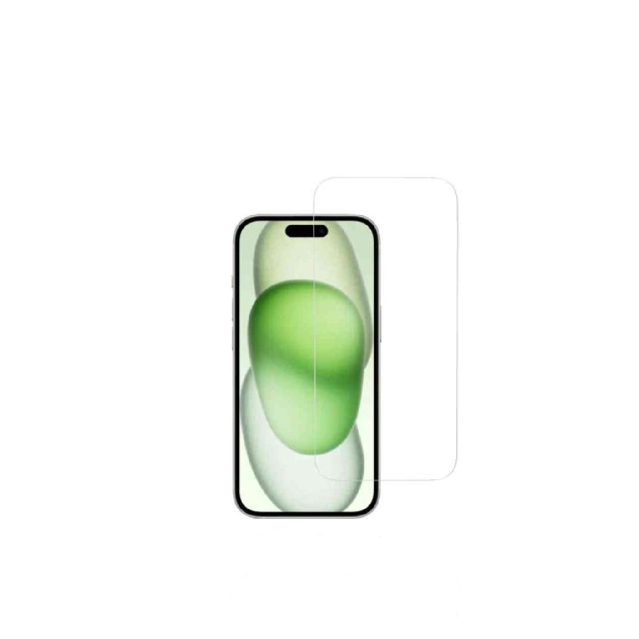 iPhone 15 Tempered Glass Διάφανο - Προστατευτικό Τζάμι Οθόνης