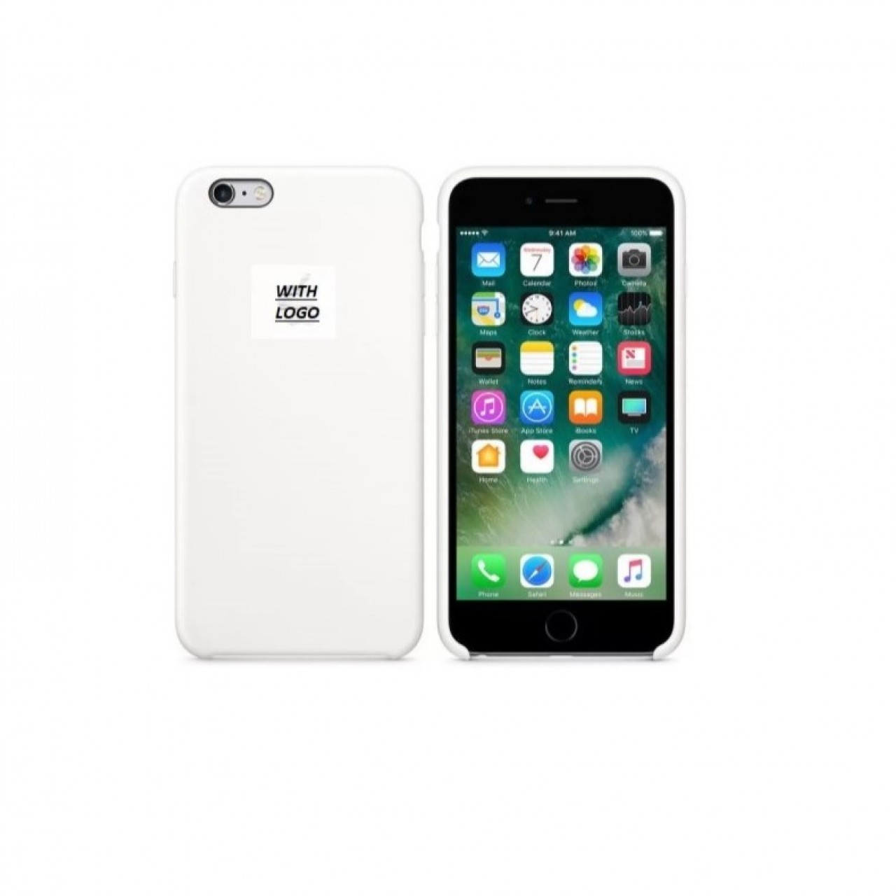 iPhone 6 - 6S Θήκη Σιλικόνης - Back Case Silicone White
