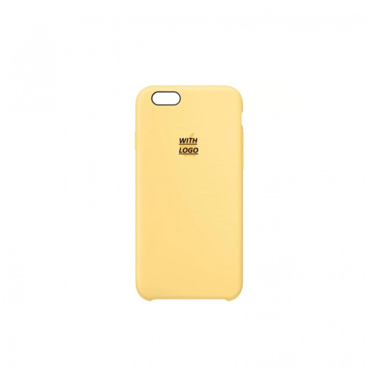 iPhone 6 Plus Θήκη Σιλικόνης - Back Case Silicone Yellow