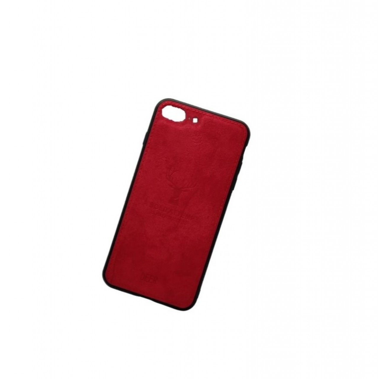 iPhone 7 Plus - 8 Plus Fabric Case - Θήκη Προστασίας Κινητού Red