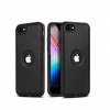 iPhone 7 - 8 - SE 2020 Θήκη Κινητού από Οικολογικό Δέρμα - Back Leather Case Black