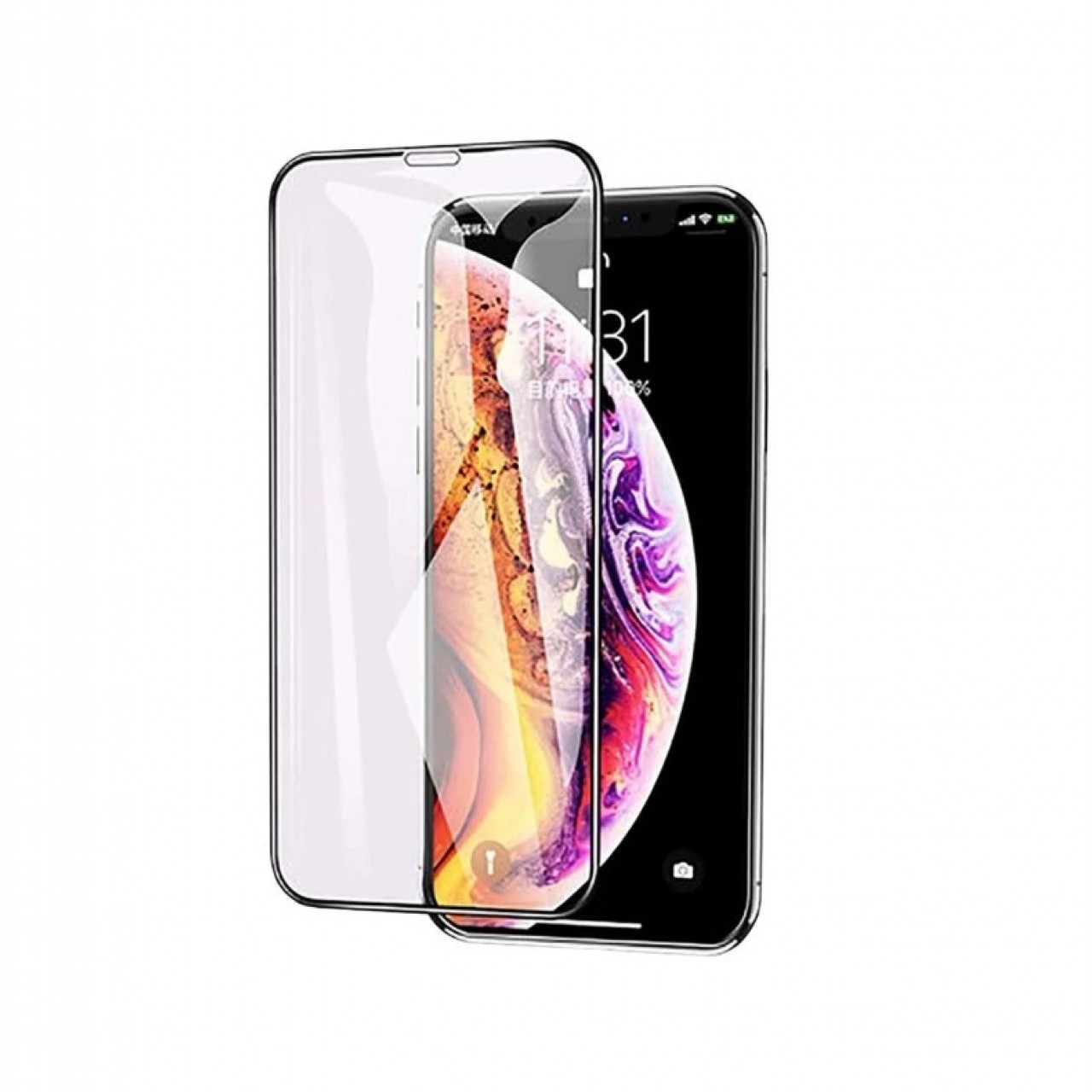 iPhone X - XS Airbag Tempered Glass Full Fase 18D - Υψηλή Προστασία Οθόνης