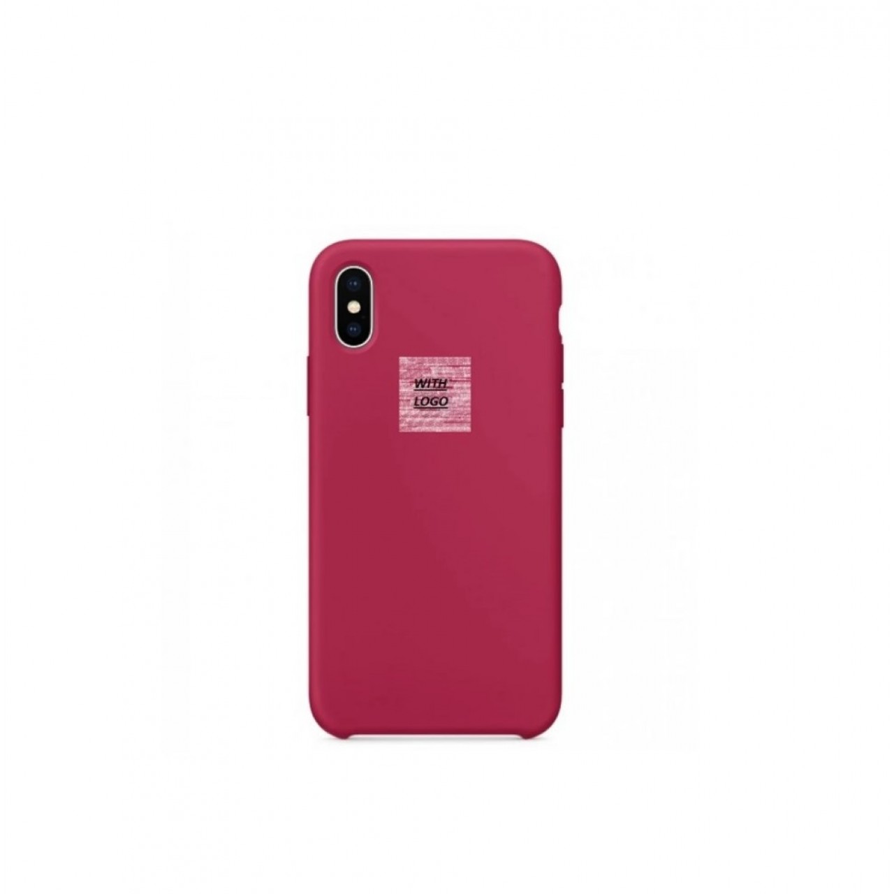 iPhone X - XS Θήκη Σιλικόνης - Back Case Silicone Red Rose