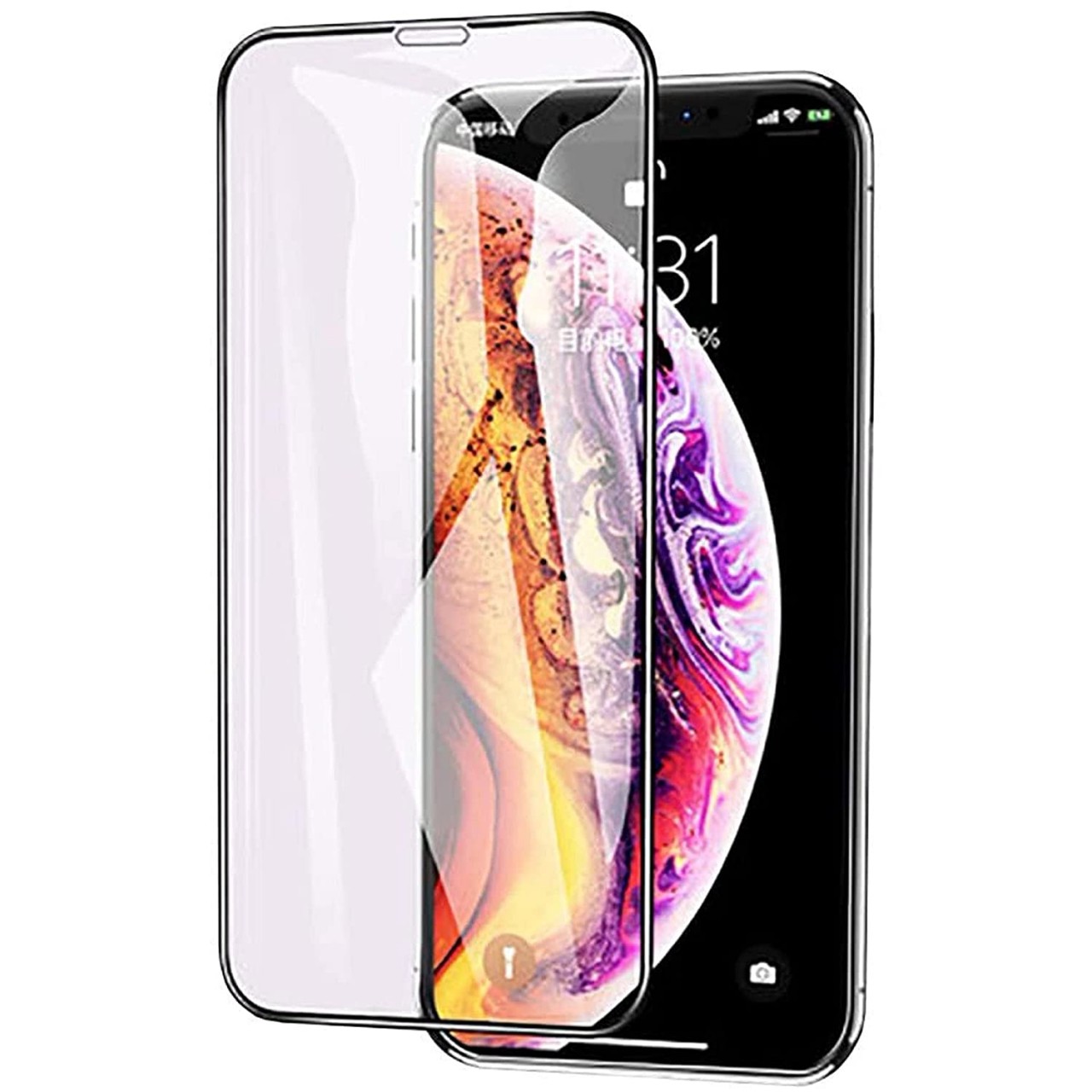 Airbag Tempered Glass Full Face 18D - Προστασία Οθόνης iPhone XS Max