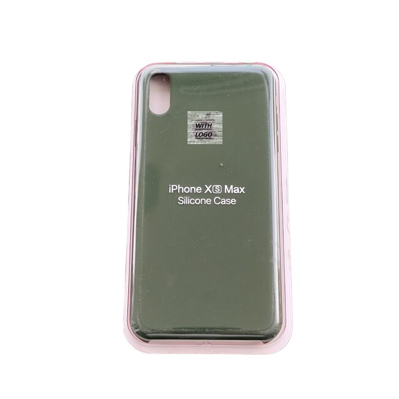 Θήκη Προστασίας Σιλικόνης iPhone XS Max - Back Cover Silicone Case - Dark Green