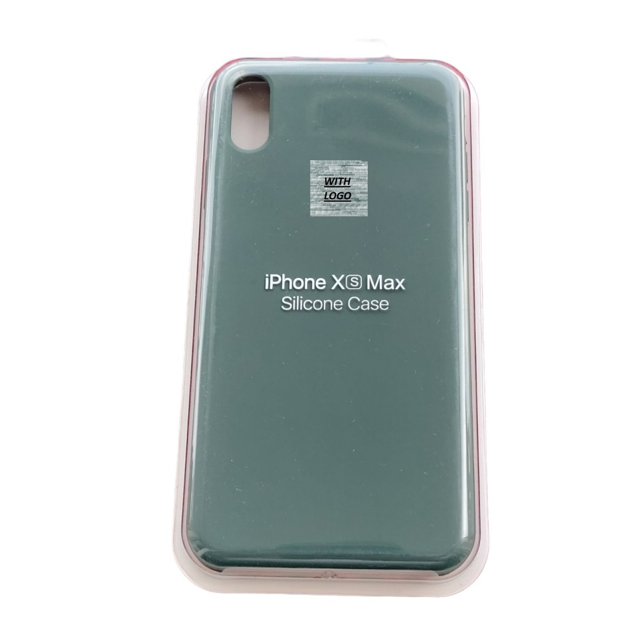 Θήκη Προστασίας Σιλικόνης iPhone XS Max - Back Cover Silicone Case - Green Petrol