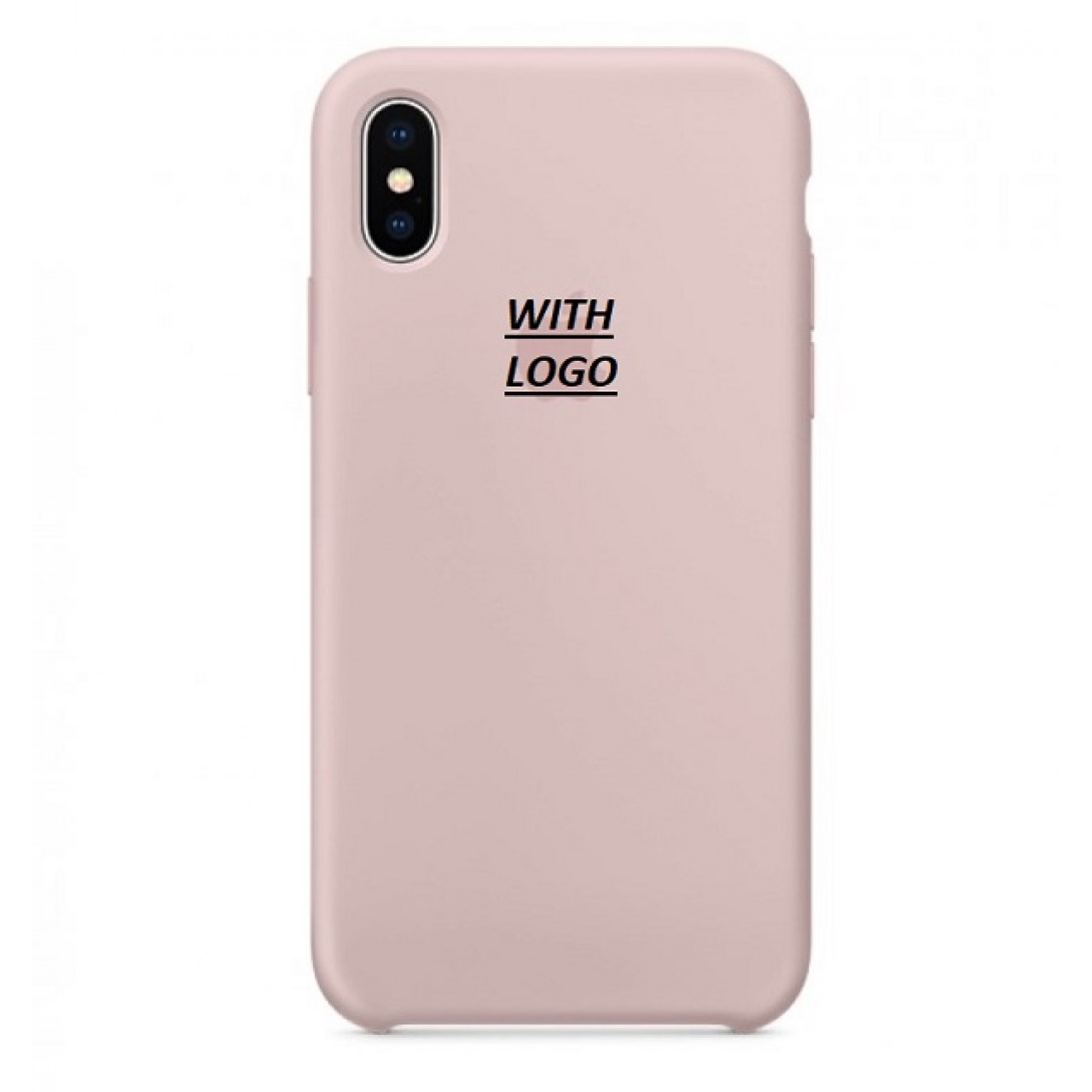 Θήκη Προστασίας Σιλικόνης iPhone XS Max - Back Cover Silicone Case - Pastel Rose