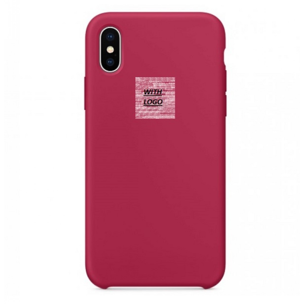 Θήκη Προστασίας Σιλικόνης iPhone XS Max - Back Cover Silicone Case - Rose Red