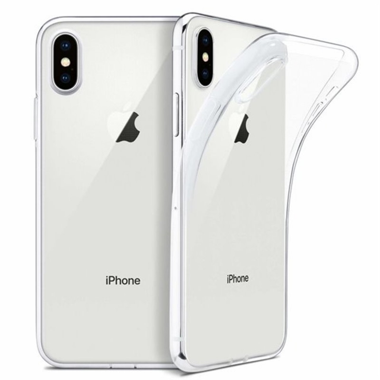 Θήκη Προστασίας Σιλικόνης iPhone XS Max - Back Cover Silicone Case - Transparent