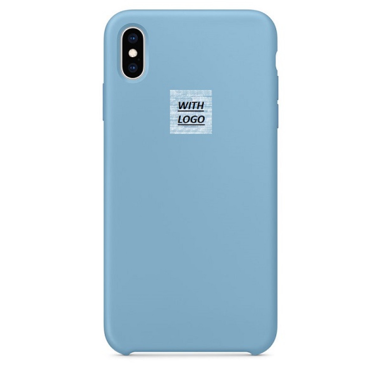 Θήκη Προστασίας Σιλικόνης iPhone XR - Back Cover Silicone Case - Pastel Blue