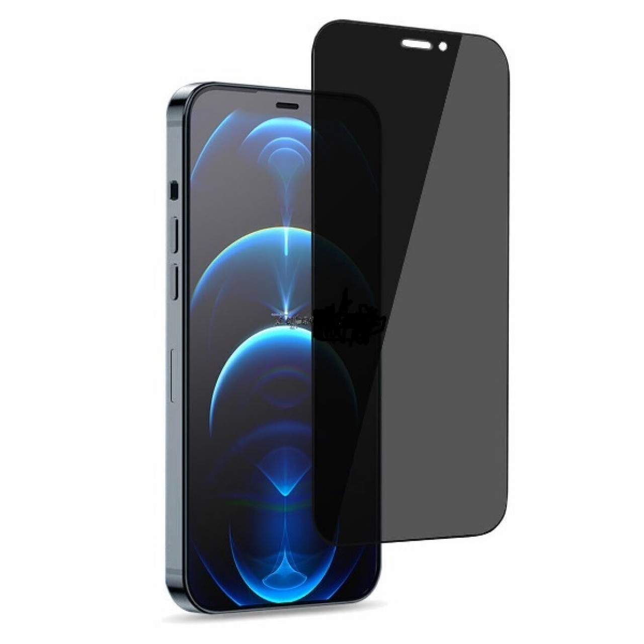 iPhone 12 Pro Max Privacy Tempered Glass Full Face - Απόρρητο Προστατευτικό Οθόνης Φιμέ