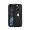 iPhone 12 Pro Max Θήκη Κινητού από Οικολογικό Δέρμα - Back Leather Case Black