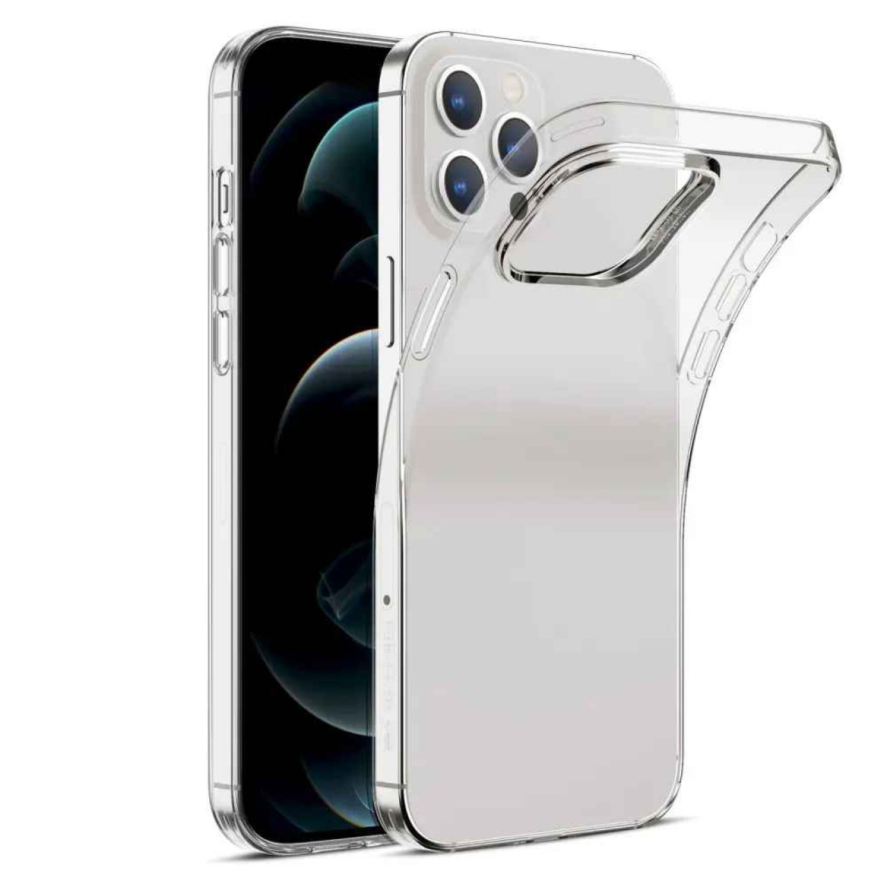 Θήκη Σιλικόνης Διάφανη iPhone 12 Pro Max