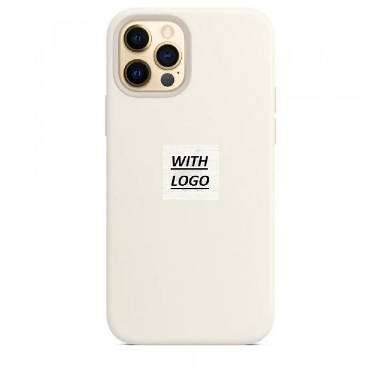 iPhone 12 Pro Max Θήκη Σιλικόνης - Back Case Silicone White