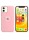 iPhone 12 Pro Max Θήκη Σιλικόνης Ροζ - Back Case Silicone Baby Pink