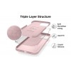 Θήκη Σιλικόνης iPhone 12 - Back Case Silicone Rose Red