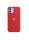 Θήκη Σιλικόνης iPhone 12 - Back Case Silicone Red