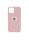 Θήκη Σιλικόνης iPhone 12 - Back Case Silicone Pink Sand