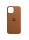 iPhone 12 Pro Δερμάτινη Θήκη MagSafe Animation - Luxuri Leather Case Brown