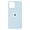 iPhone 12 Pro Θήκη Σιλικόνης Sky Blue- Back Case Silicone Γαλάζια