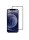 TEMPERED GLASS PREMIUM BLACK  - ΠΡΟΣΤΑΤΕΥΤΙΚΟ ΤΖΑΜΙ ΟΘΟΝΗΣ ΓΙΑ iPhone 12 / 12 Pro - ΜΑΥΡΟ