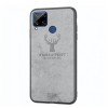 Realme C21 - Θήκη Προστασίας Κινητού - Mobile Back Case Fabric Grey