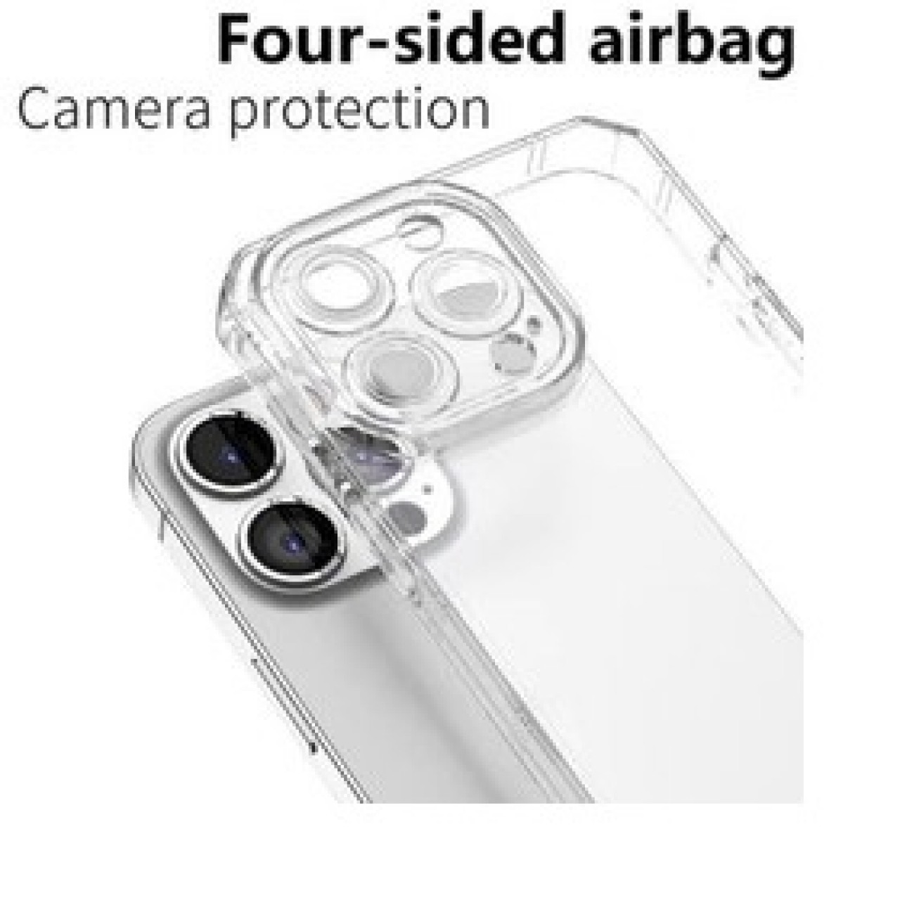 Realme C21Y - C25Y Διάφανη Θήκη Σιλικόνης Airbag με Προστασία Κάμερας