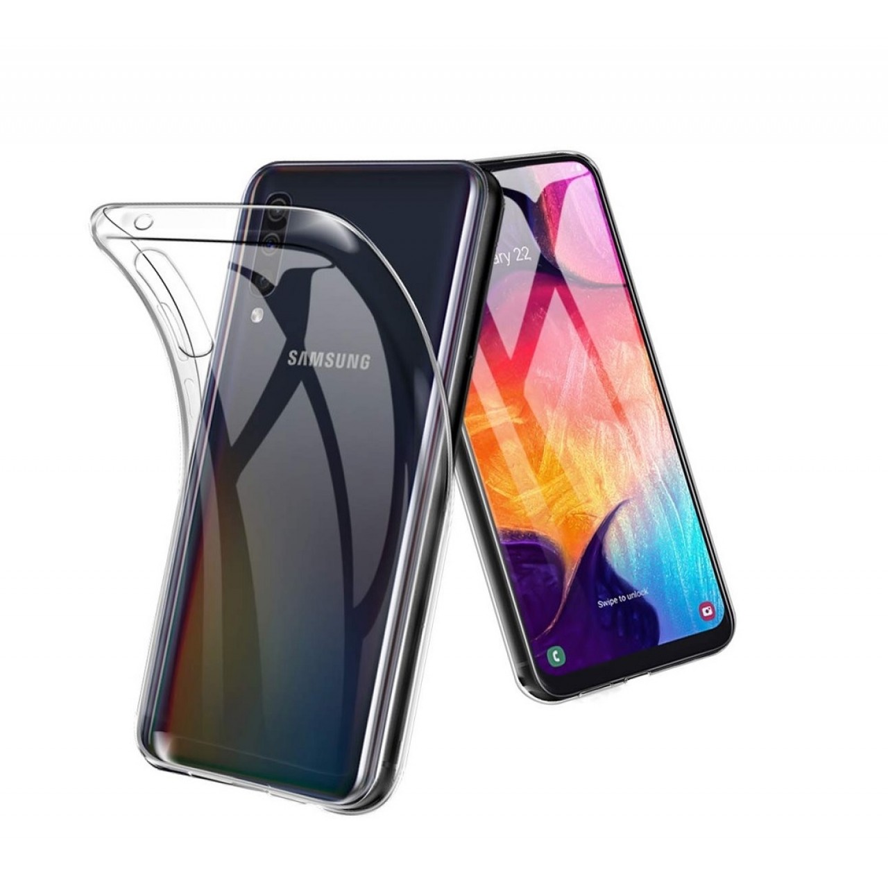 Samsung Galaxy A30 - A30s - A50 - A50s Silicone Case - Διάφανη Θήκη Σιλικόνης