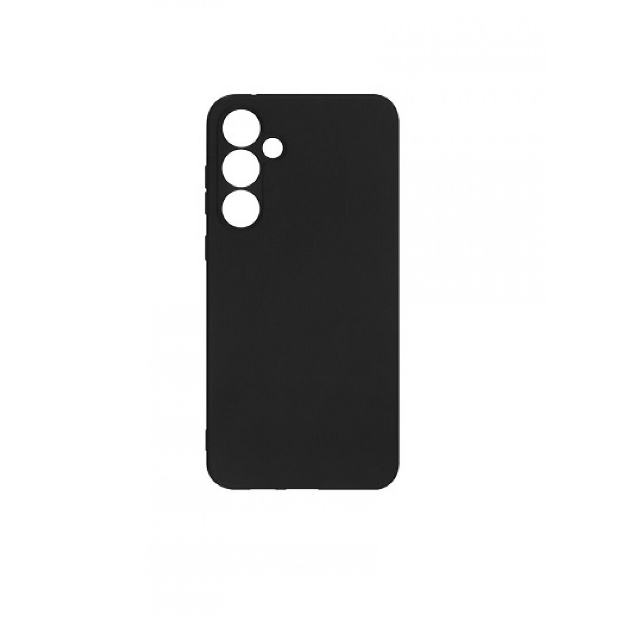 Samsung Galaxy A35 Μαύρη Θήκη Σιλικόνης με Προστασία Κάμερας - Black