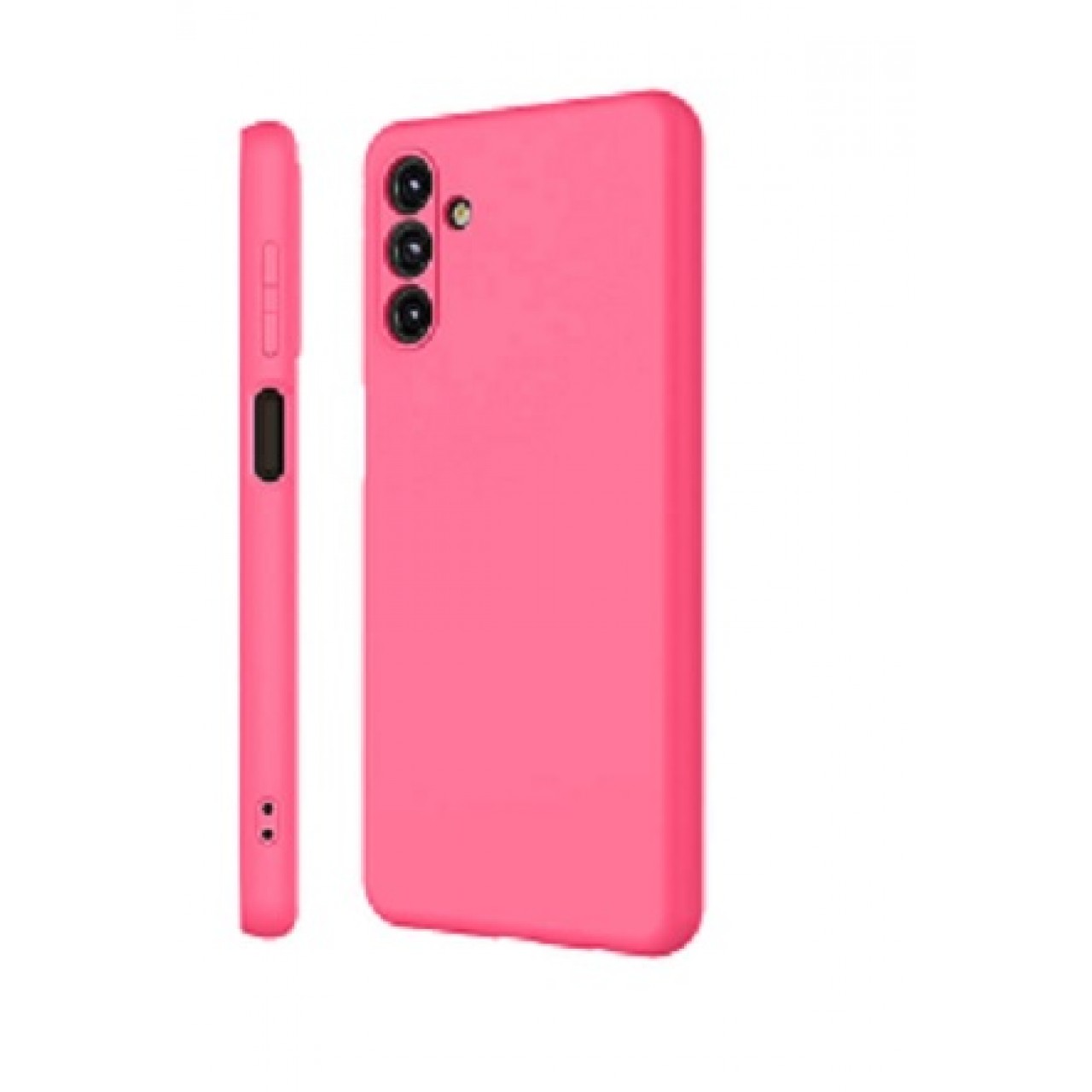 Samsung Galaxy A55 Ροζ Θήκη Σιλικόνης με Προστασία Κάμερας - Pink