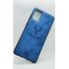 ΘΗΚΗ DEER CLOTH BACK CASE FOR SAMSUNG GALAXY A51 - BLUE