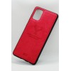Xiaomi Redmi 9T - Poco M3 - Θήκη Προστασίας Κινητού - Mobile Back Case Fabric Red