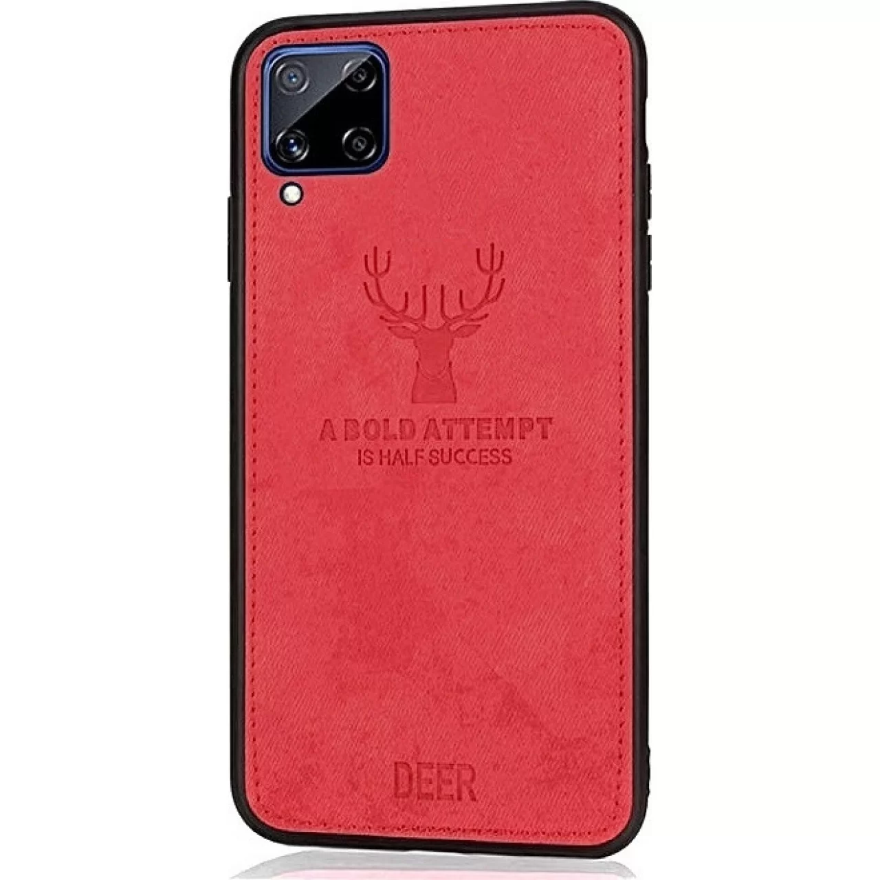 Samsung Galaxy M12 - Θήκη Προστασίας Κινητού - Mobile Back Case Fabric Red