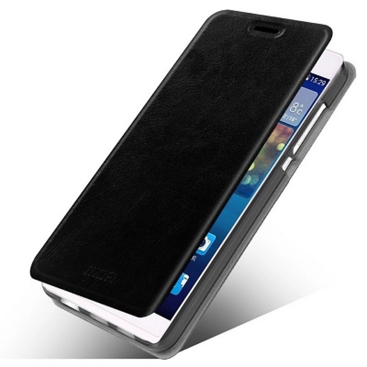 Samsung Galaxy Note 7 Δερμάτινη Θήκη Κινητού Τύπου Βιβλίο - Leather Book Case Black