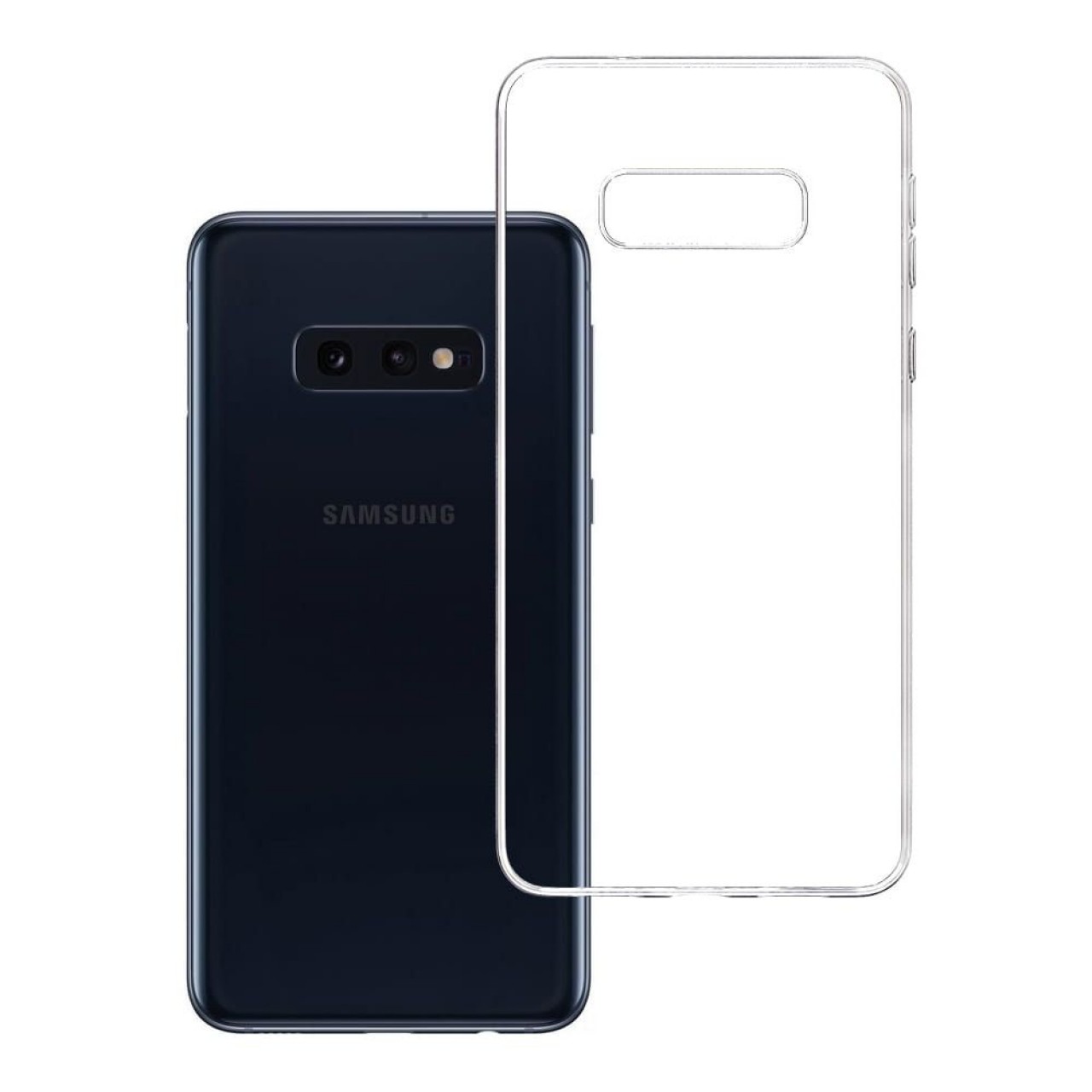 Samsung Galaxy S10e Silicone Case - Θήκη Σιλικόνης Διάφανη 