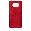 Xiaomi Poco X3 Pro - NFC Fabric Case - Θήκη Προστασίας Κινητού Red