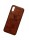 DEER CLOTH BACK CASE FOR SAMSUNG GALAXY A02 - BROWN