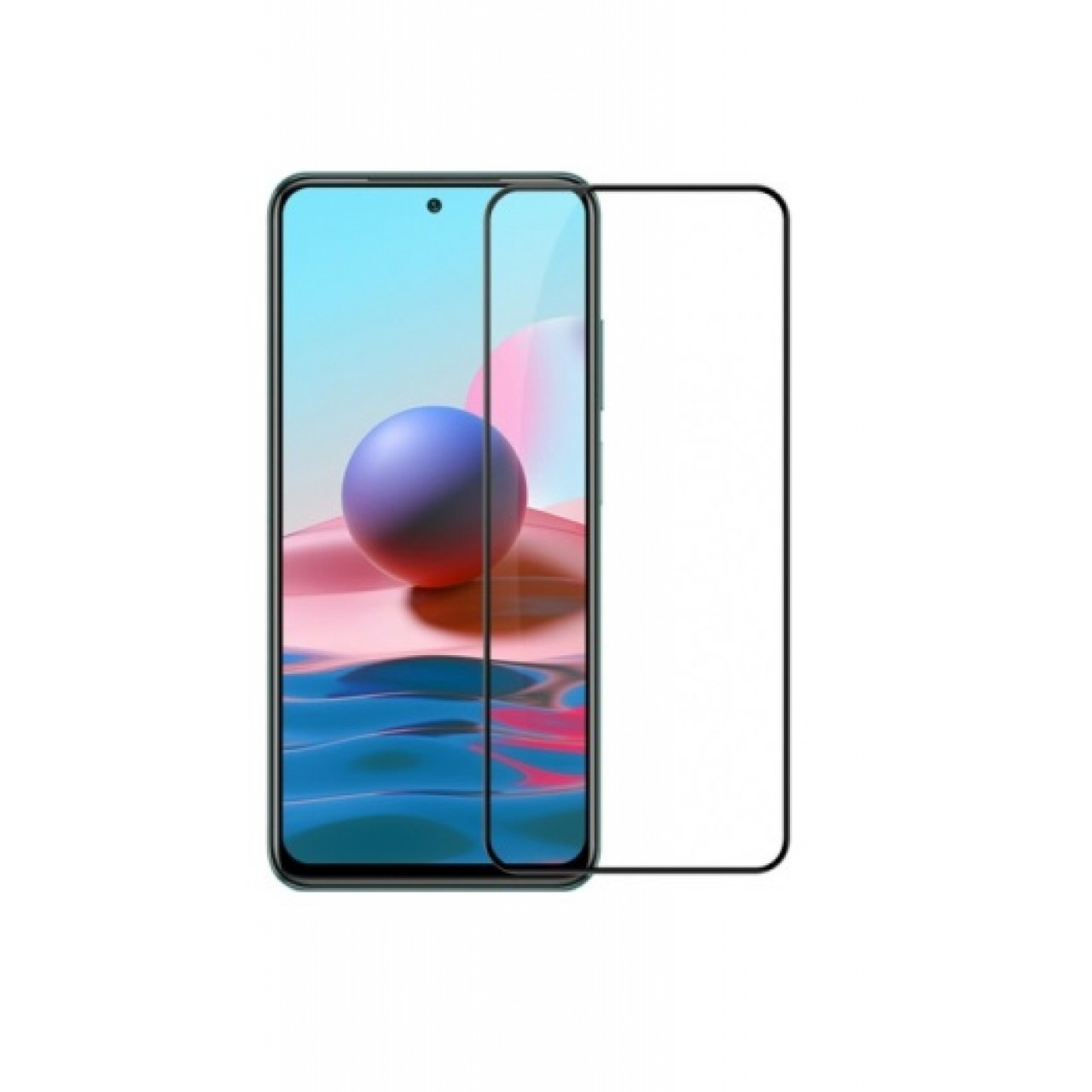 Xiaomi Redmi Note 10 4G - Note 10S Full Tempered Glass Screen Protector - Πλήρη Προστασία Οθόνης Κινητού