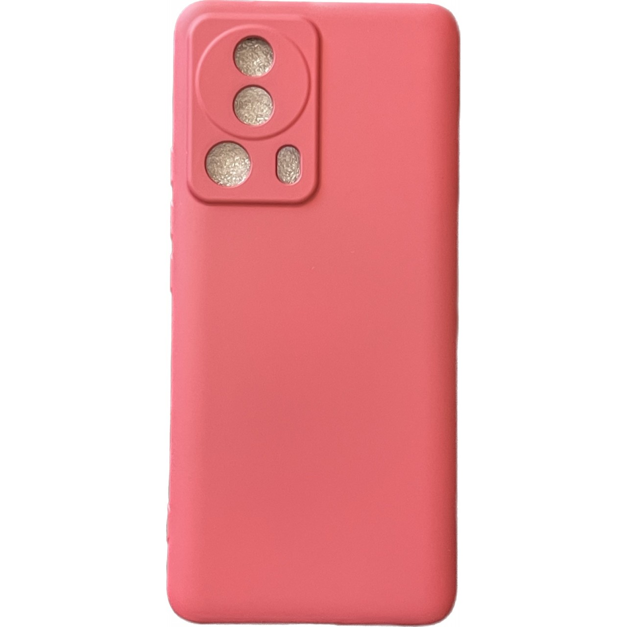 Θήκη Σιλικόνης Xiaomi 13 Lite με Προστασία Κάμερας - Silicone Case Wine Red