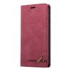 Μαγνητική Θήκη Wallet  Xiaomi 12 - 12X Οικολογικό Δέρμα Rose Red - Luxury Leather Case